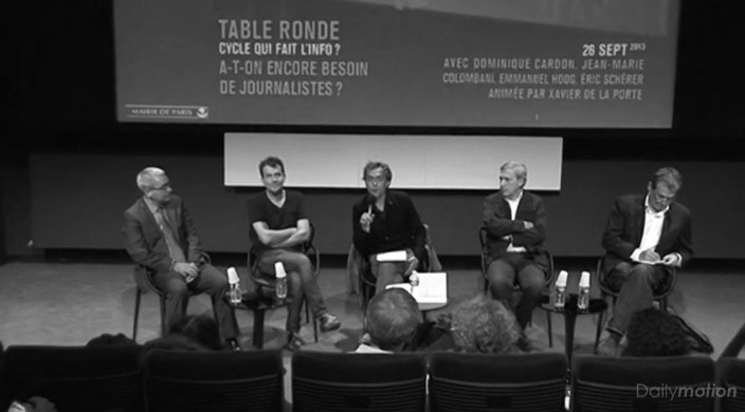 Table ronde "A-t-on encore besoin des journalistes ?"