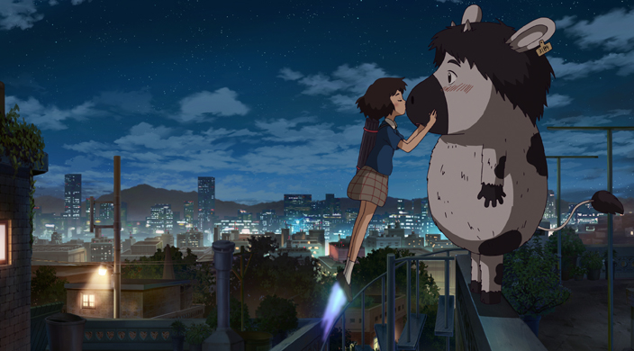 "The Satellite Girl and Milk Cow" de Chang Hyung-yun