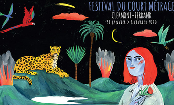 Affiche du 42ème Festival international du court métrage de Clermont-Ferrand