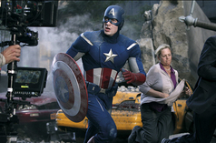 Captain America, plateau de tournage