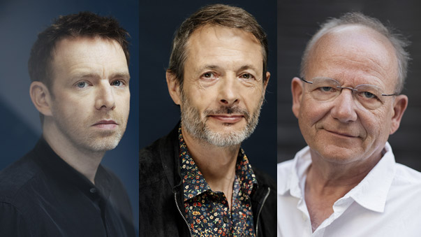 Des Vivants. Antoine Reinartz, Jean-Xavier de Lestrade et Antoine Lacomblez.