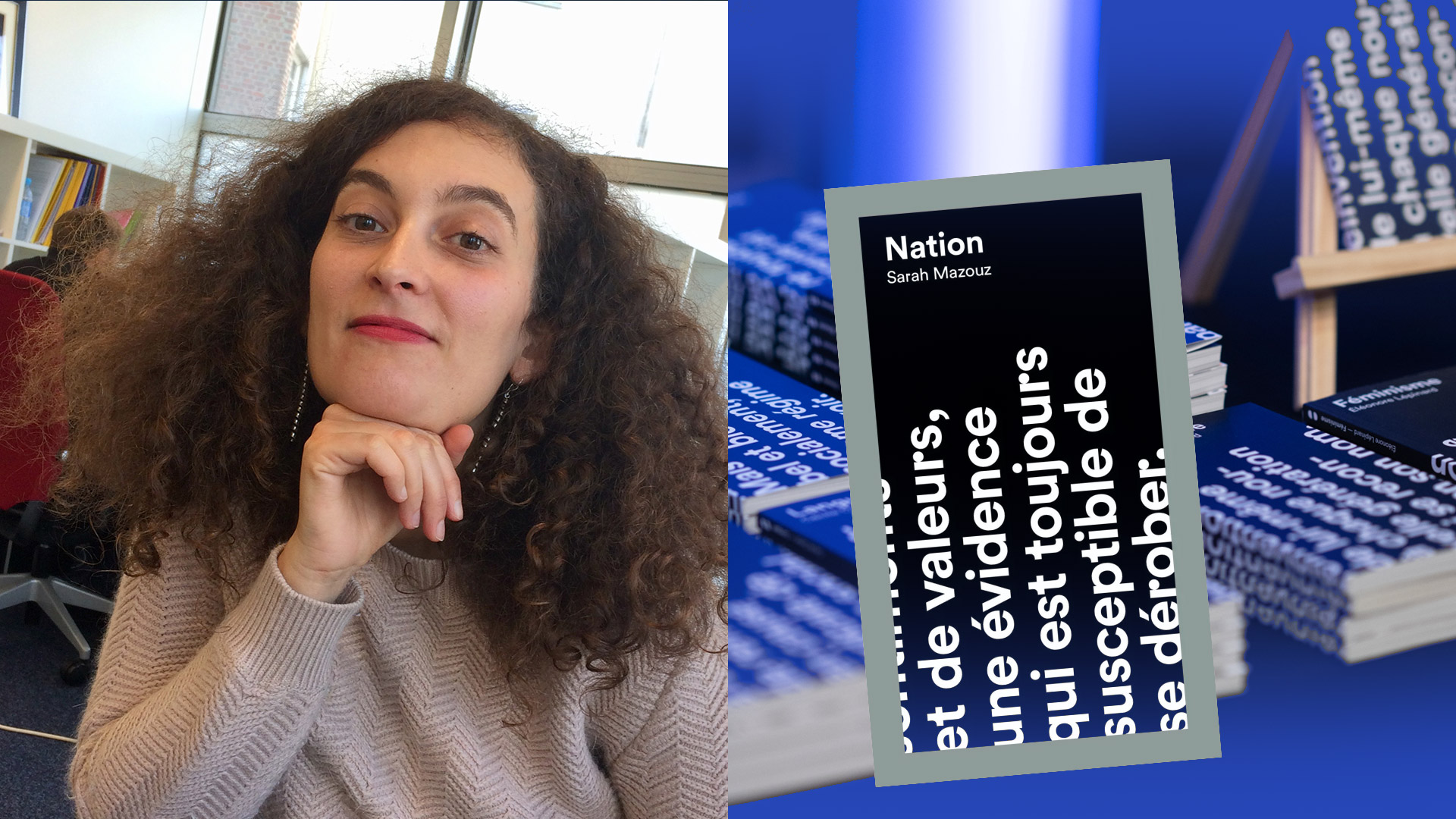 Sarah Mazouz © Sarah Mazouz / Apéro Le mot est faible © Pascal Olivier Schneider © Forum des images