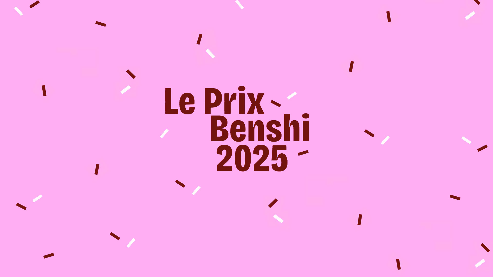 Prix Benshi 2025