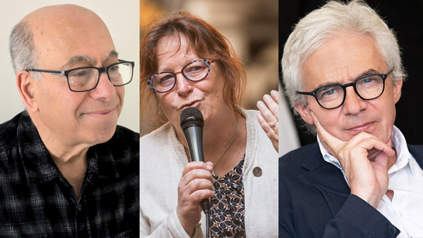 Table ronde impossibles réparations. Mouhieddinne Cherbib, Armelle Mabon, William Bourdon