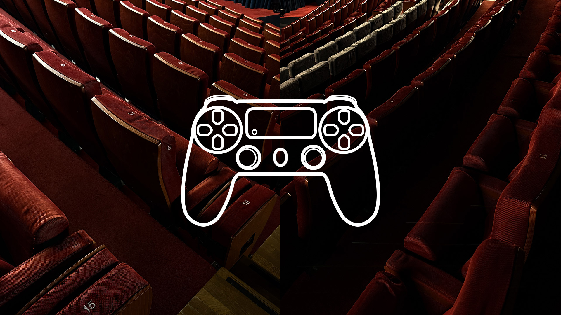 Jeu vidéo en salle de cinéma