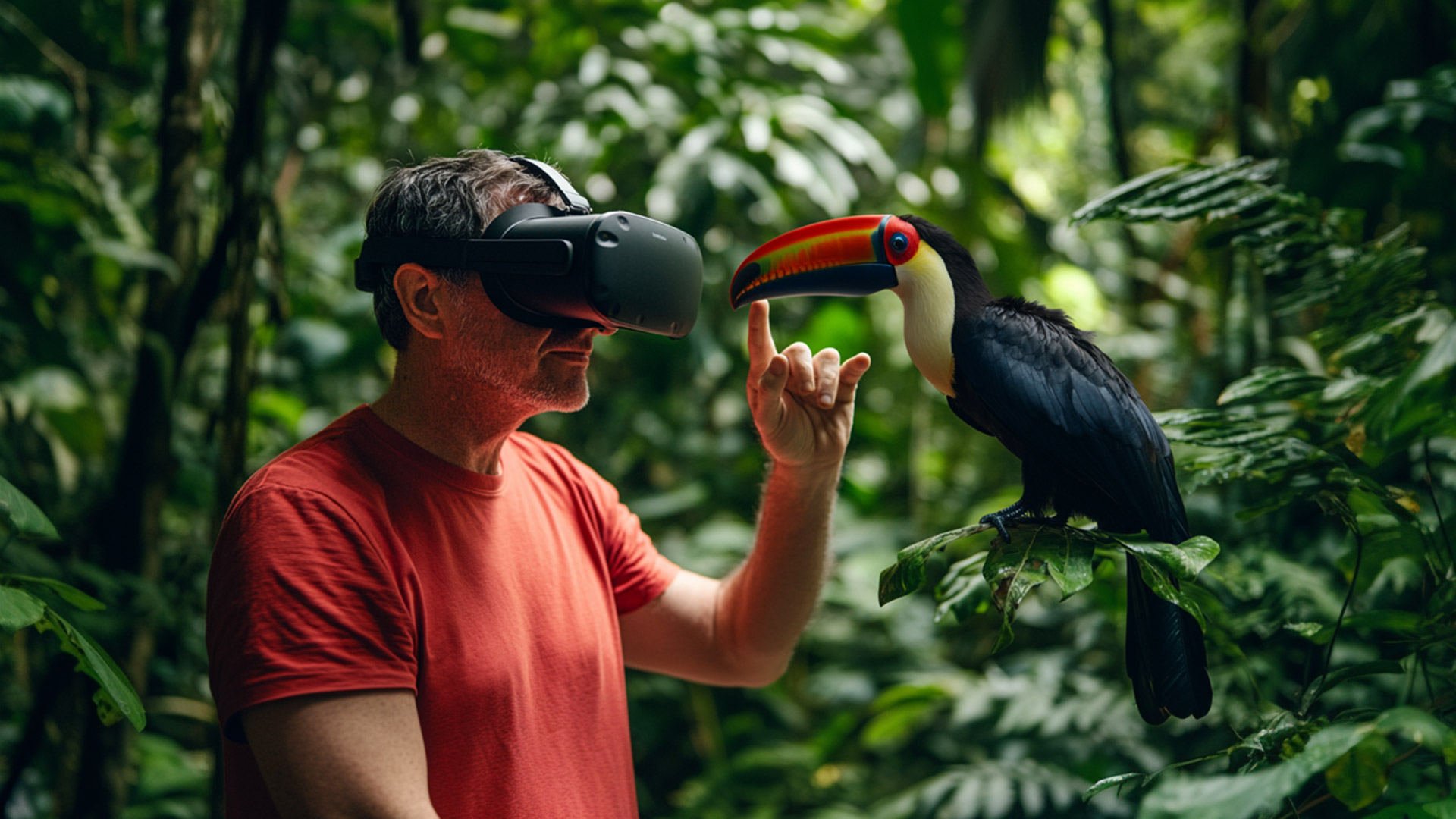 Toucan +homme © Wild Immersion