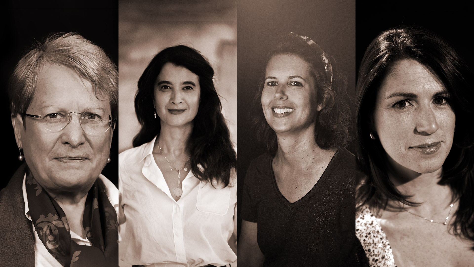 Geneviève Sellier, Vanessa Schneider, Sophie Mirouze et Emmanuelle Dancourt