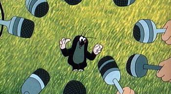  "La Petite Taupe star de cinéma" de Zdenek Miler © WDR 