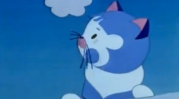  "Le Petit Chat Bleu" de Zdenek Miler © Zeme Pohadek 