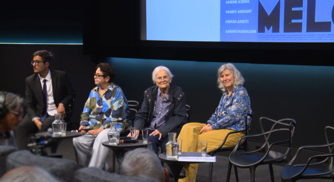 Sylvette Baudrot, Ayoub Bougria, Aurore Moutier, Sophie Audier© Forum des images