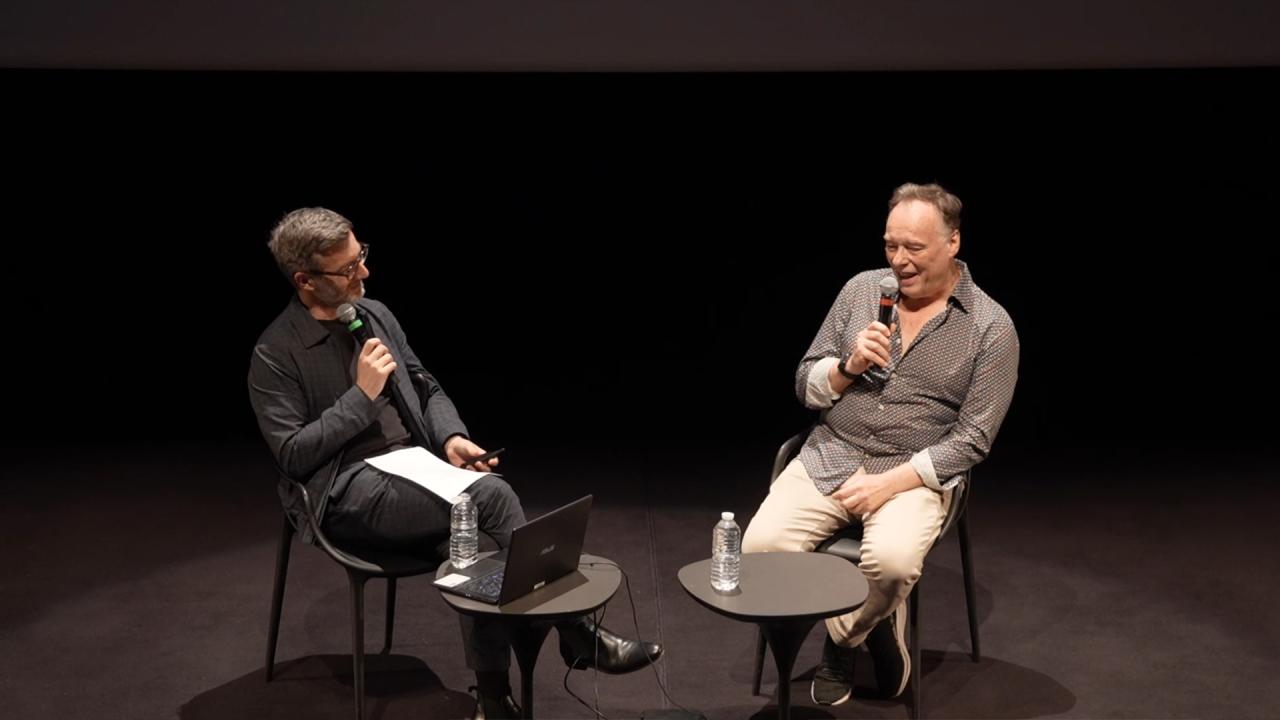 Fabien Gaffez et Christophe Gans © Forum des images