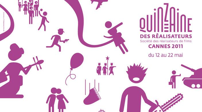  Reprise de la Quinzaine des réalisateurs 2011 © graphic design Michel Welfringer 