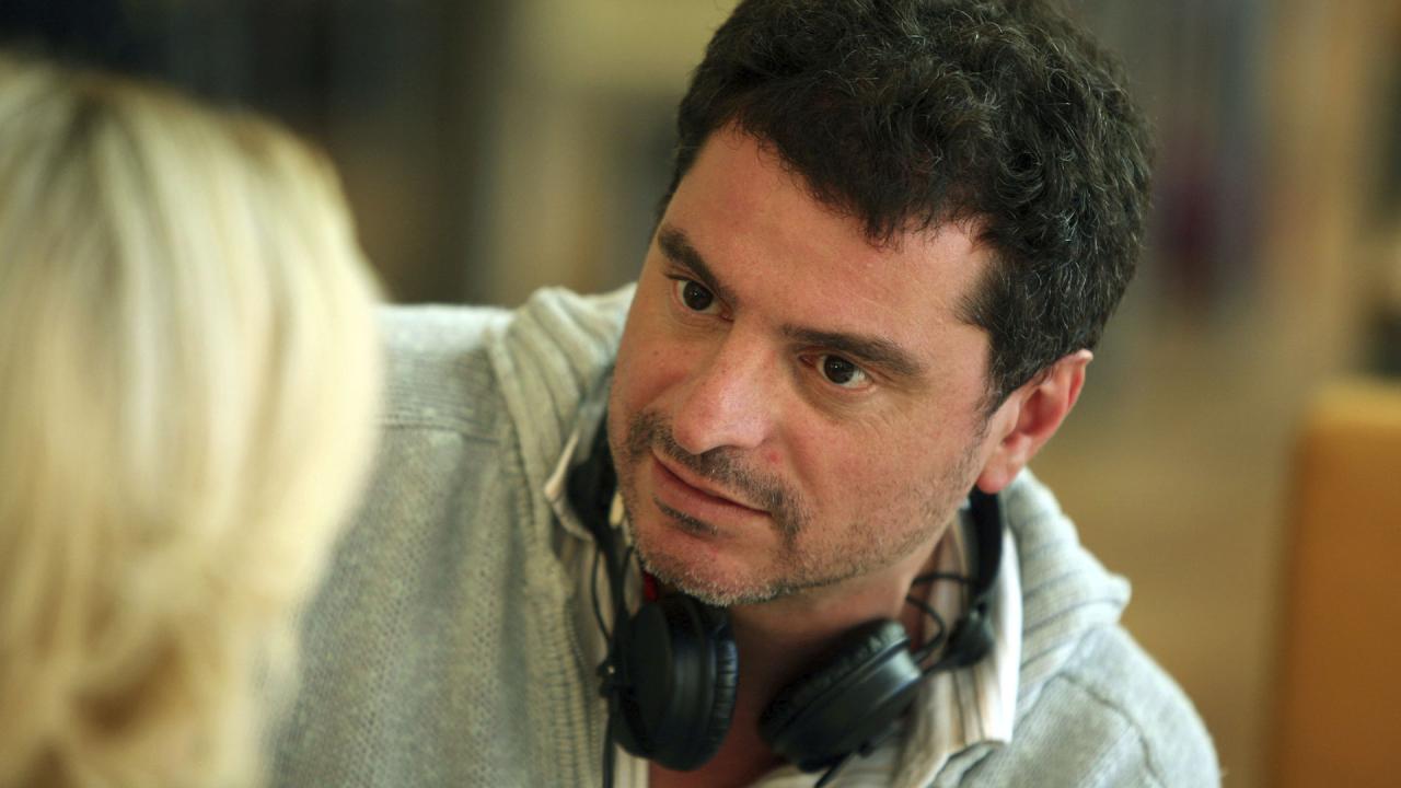 Pierre Salvadori sur le tournage de Hors de prix