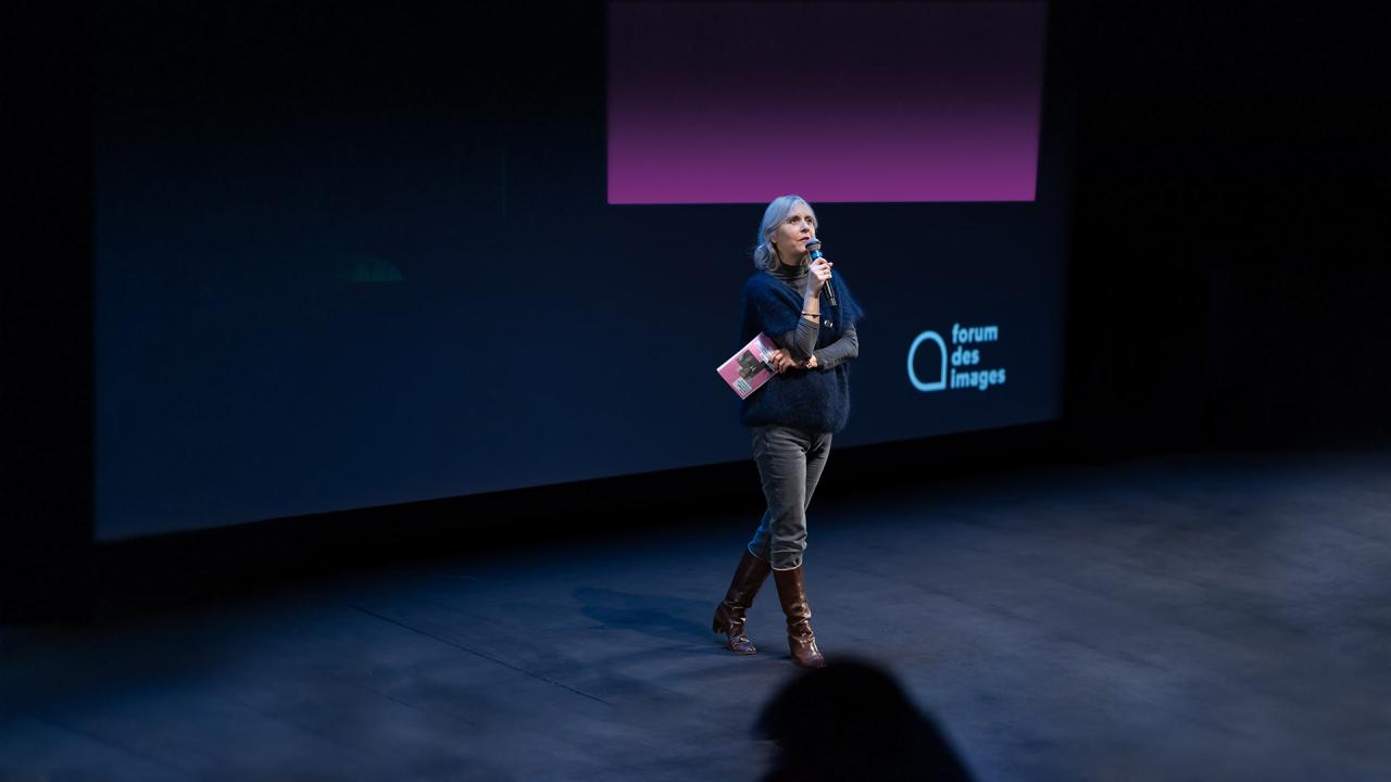 Elise Tessarech, directrice artistique et directrice de la programmation et de l'éducation aux images du Forum des images.