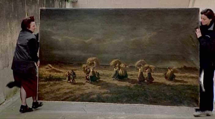 Les Glaneurs et la glaneuse