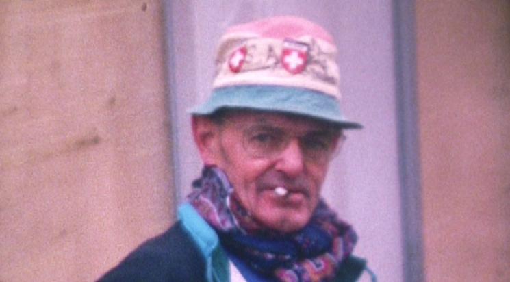 André Robillard, en compagnie