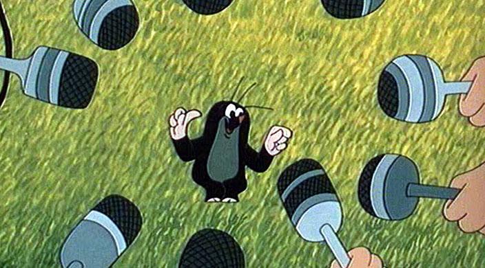 La Petite Taupe star de cinéma