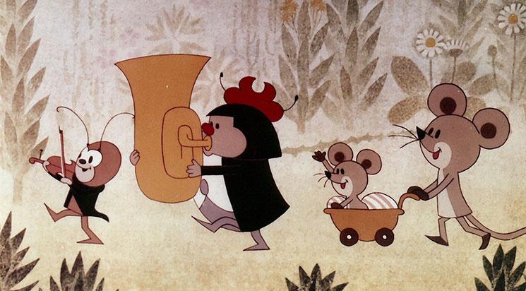 Le Criquet et son violon