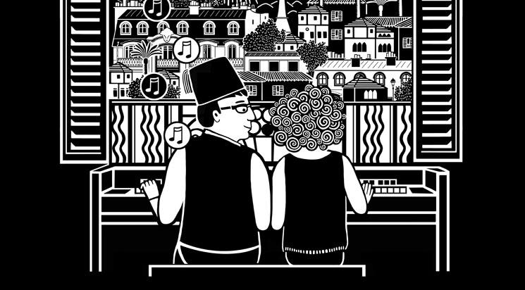 Le Piano oriental, spectacle musical et dessiné