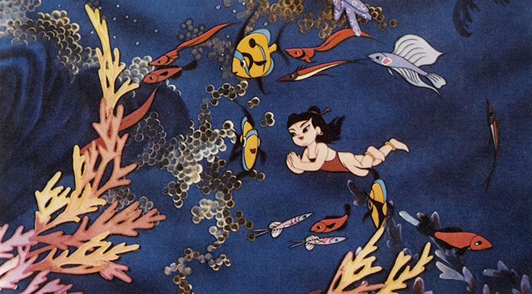 Le prince Nezha triomphe du roi dragon