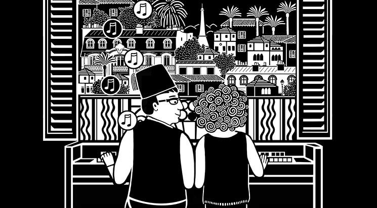 Vernissage de l'exposition BD "Le piano oriental" de Zeina Abirached