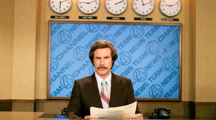 Présentateur vedette : La Légende de Ron Burgundy