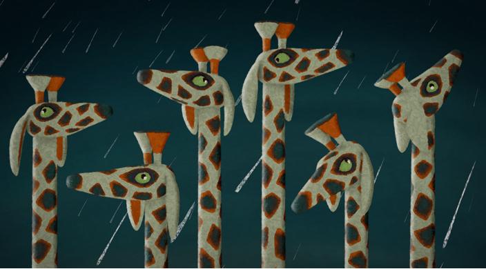 Big and Tiny : girafes ou hérisson