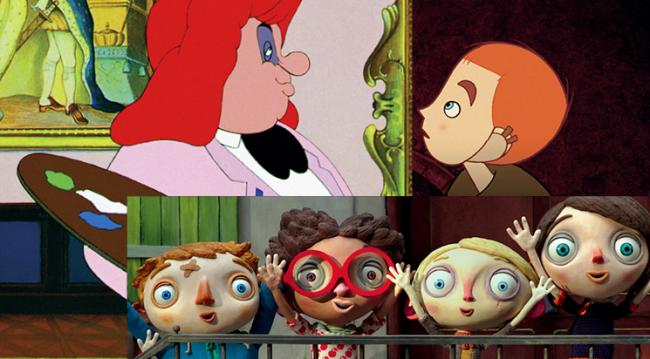  Design graphique : ABM Studio Visuels : Le Roi et l'Oiseau / Ma vie de courgette © Collection Christophel, Brendon et le Secret de Kells 